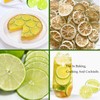 TXDYNLLK Dried Lime Slices 8.82OZ(250g) Premium Dehydrated Limes No Sugar