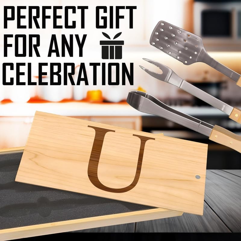 Initial U BBQ Set: Uniquely Designed for "U" with Premium
