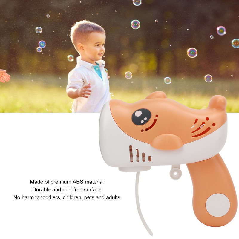 Handheld Bubble Machine Automatic 5 Holes Cartoon Kids Bubble Maker