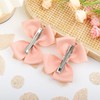 YanJie 2Pcs Hair Bows for Women Pink Bow for Girls