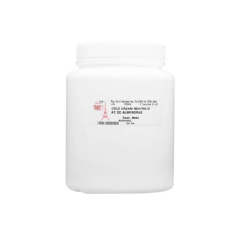 Farmacias Paris Cold Cream Aceite Almendras Colágeno 500 Crema Humectante