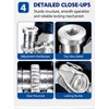 3-Inch Ratcheting Piston Ring Compressor — 1 or 2 Pieces