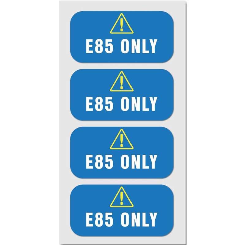 E85 Sticker Multi-Packs | Packs of 4 Stickers | 2"x1"