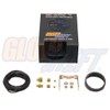 GlowShift Black 7 Color 35 PSI Turbo Boost Gauge Kit