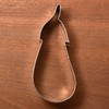 LILIAO Eggplant Cookie Cutter, 2.5 x 5.7 inch