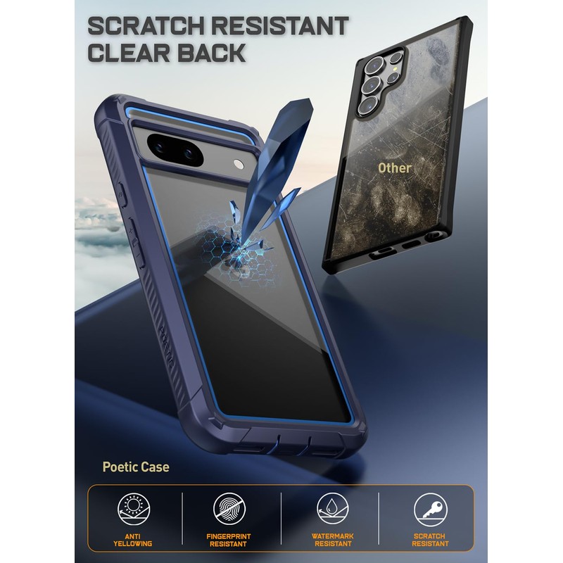 POETIC Guardian Case Compatible with Pixel 8A 5G (2024), Built-in
