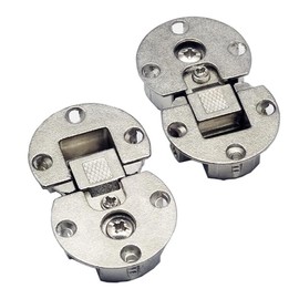 WANLIAN 2 Pieces-90 Degree Page Turning Axis Adjustable Cabinet Door Concealed Hinge Special Table Drop Down Hinge Flush Hinge