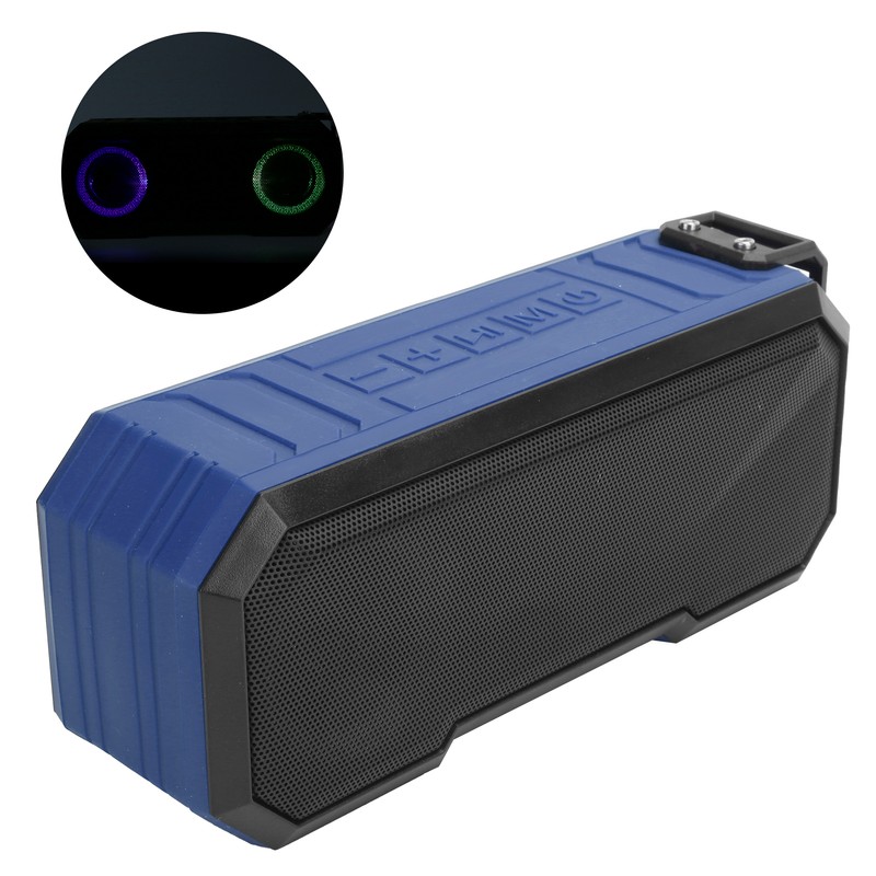 Wireless Bluetooth Speaker IPX7 Waterproof Flash Light Speaker Bass Stereo