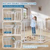 Peekabu Easy Walk-Thru Safety Gate for Doorways and Stairways with