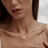 KSF Layered Initial Necklaces for Women Trendy, Bow Necklace 14K