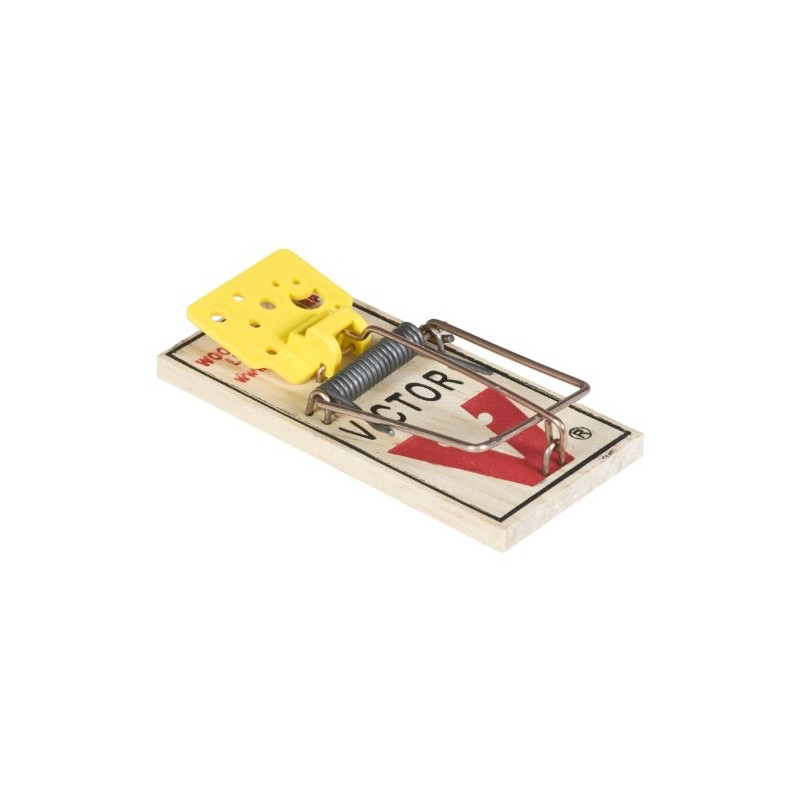 Victor Easy Set Mouse Trap 4 Pack M033 - Wooden