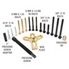 OEMTOOLS 37187 Harmonic Balancer Puller Kit - Heat-Treated Steel Puller