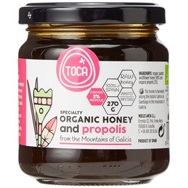 TOCA Organic Raw Mountain Honey And Propolis, 9.5 OZ