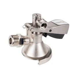 Gastrobedarf Westerbarkey Flat Tap Head Type A Outlet Side with Low Assembly Height
