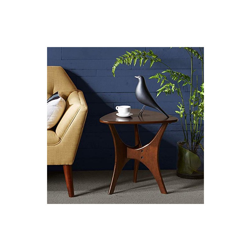 INK+IVY Blaze Accent Tables - Wood Side Table - Pecan,
