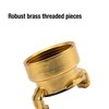 Gardena Brass quick coupling thread with external thread: hose connection