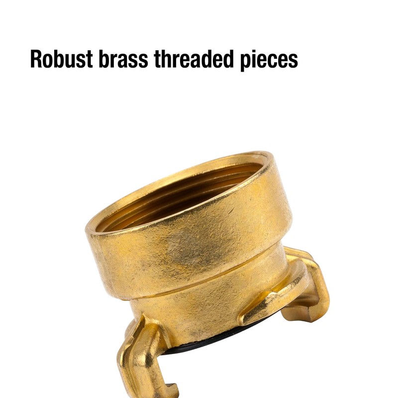 Gardena Brass quick coupling thread with external thread: hose connection