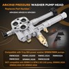HQPASFY AR42940 Pressure Washer Pump Head Aluminum, Compatible with Troy