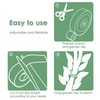 plantactic Garden Tie Green Tape, Plant Supports, Gentle On Plants