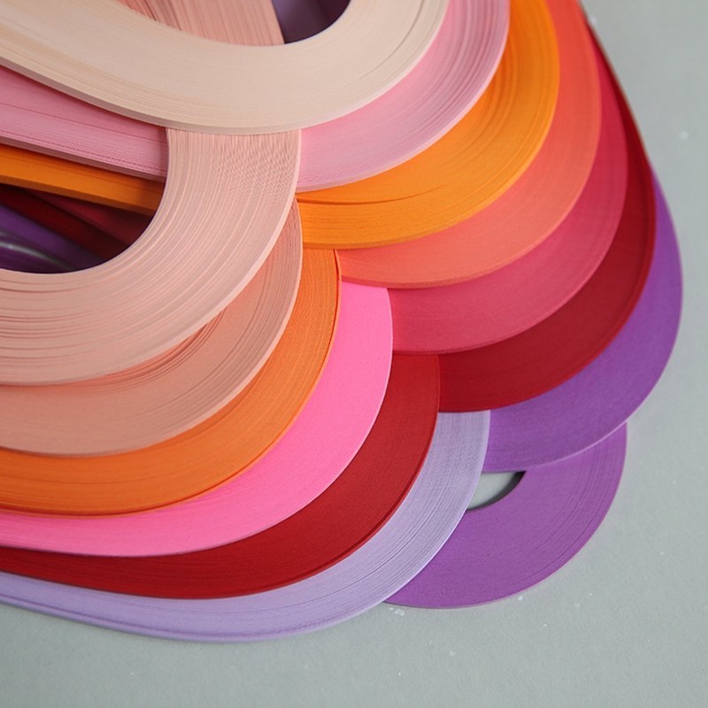 Quilling Paper Set, Paper Quilling Strips 3600 Strips 30 Colors