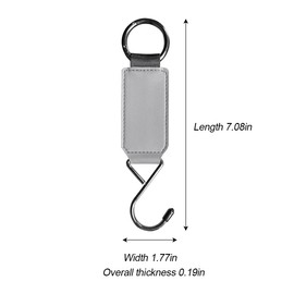 KHGUZ Car Headrest Hooks, 2PCS Adjustable Vehicle Seat Back Storage Hanger Holder, Hanging Organizer for Handbags Purses Coats and Grocery Bags, Universal Automotive Interior Accessories (Gray)