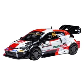 KOKUSAI BOEKI ixo 1/43 Toyota GR Yaris Rally 1 2022 Croatia Rally Winner #69 K. Rovanpera/J.Halttunen Finished Product