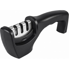 Afilador De Cuchillos,Piedras Para Afilar Cuchillos,Afilador Manual De Cocina,Afilador De Navajas,Chaira para Afilar,Afilador De 3 Etapas Ayuda a Reparar El Cuchillo,Para Cualquier Tipo De Cuchillos