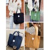 Monoa Women's Tote Bag, Fashion, Canvas, Handbag, Foldable, Eco Bag,
