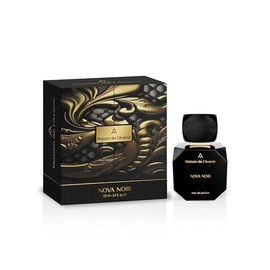 Maison de l'Avenir Nova Noir – ELIXIR COLLECTION | Oriental Woody Fragrance | Unisex Cologne & Perfume | Natural & Essential Oils | Eau de Parfum (48 Hours) | Made in UAE | 100ml / 3.4 fl. oz.