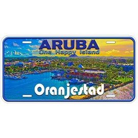 Oranjestad Aruba Novelty Car Auto License Plate