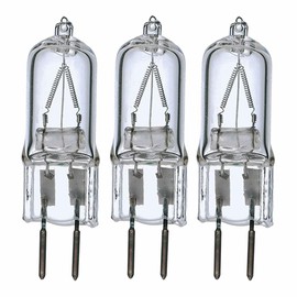 The Gel Candle Company 3 Pack - Replacement Dimmable Halogen Bulbs for Aroma Warmers Only - 2 pins 120 Volt 35 Watt G5.3 Base ONLY for Warmers Aroma Lamps Melts Fragrance Oils