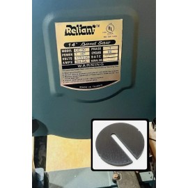 DNA Bandsaw Table Insert plate for Vintage Reliant 14" Band Saw DD90 2.5" x 3mm