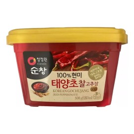 Pasta De Chile Rojo Coreano Picante Gochujang Medio 500mg