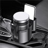 2 in 1 Car Cup Holder with Adjustable Base Shockproof
