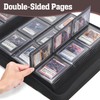 Top Loader Binder, 9-Pocket Trading Card Album, Holds 360 Top