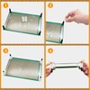 98pcs ABS Round Spacer Assortment Kit White Insulation Spacer for