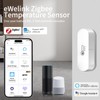 Chatthen Zigbee Temperature Sensor, eWeLink Humidity Meter with Intelligent Alarm,