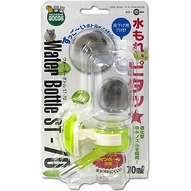 Marukan Water Bottle Multi Color for Small Animals 70ml Rubber