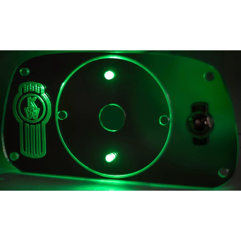 Florida's Finest Custom Work Kenworth T660 W900 Dome Lights Amber