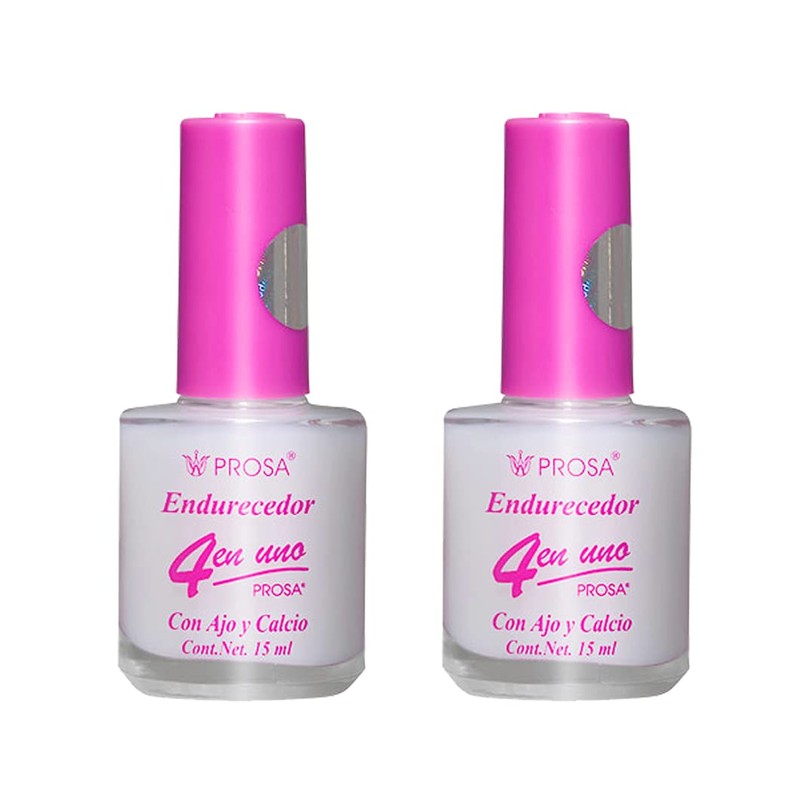 2 Pack Esmalte Endurecedor para Uñas Con Ajo y Calcio