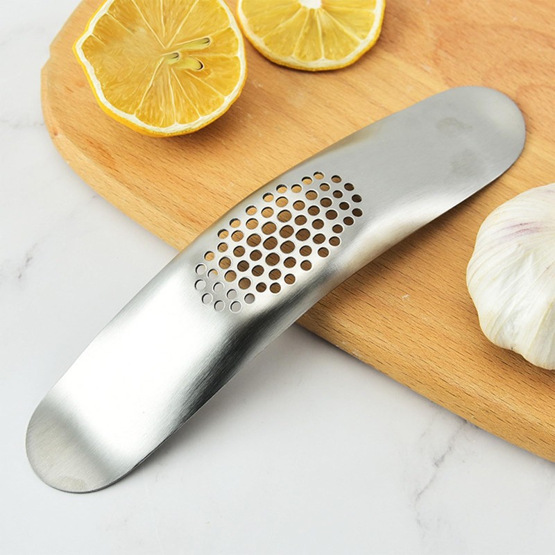 Premium Quality Garlic Presser Stainless Steel 304 Garlic Crusher Easy