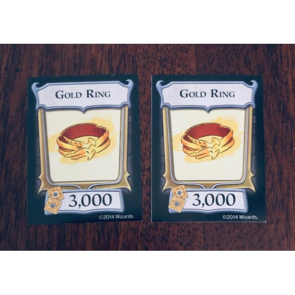 Wizards of the Coast D&D, Dungeon! Official(Gold Ring) (Lot of