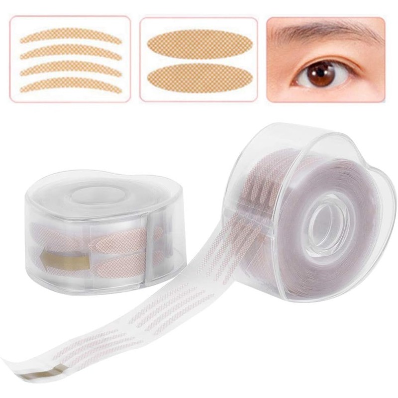 1200pcs Doble Cinta De Párpados Invisible Autoadhesiva Doble Tira De