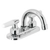 Foset Basic M-050I, Mezcladora para lavabo, manerales cono, cuello curvo,