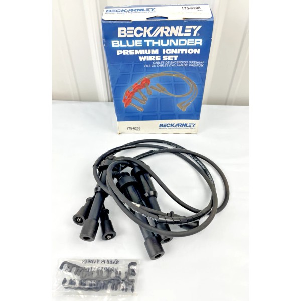 Beck/Arnley Beck Arnley 175-6208 BLUE THUNDER Spark Plug Wire Set
