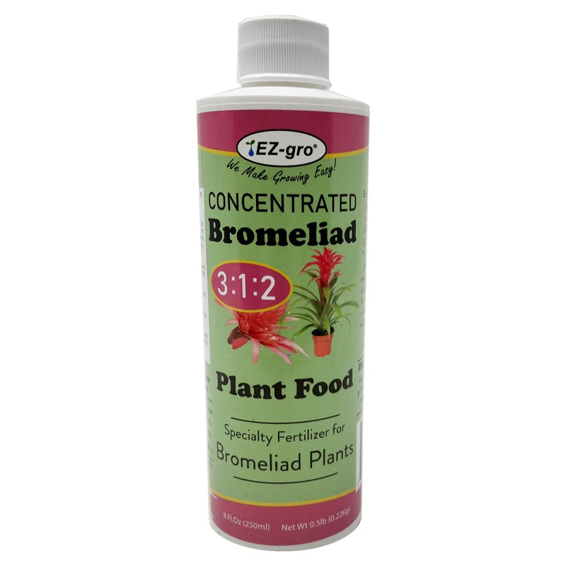 Professional Liquid Bromeliad Fertilizer by EZ-gro | 3:1:2 Ratio of