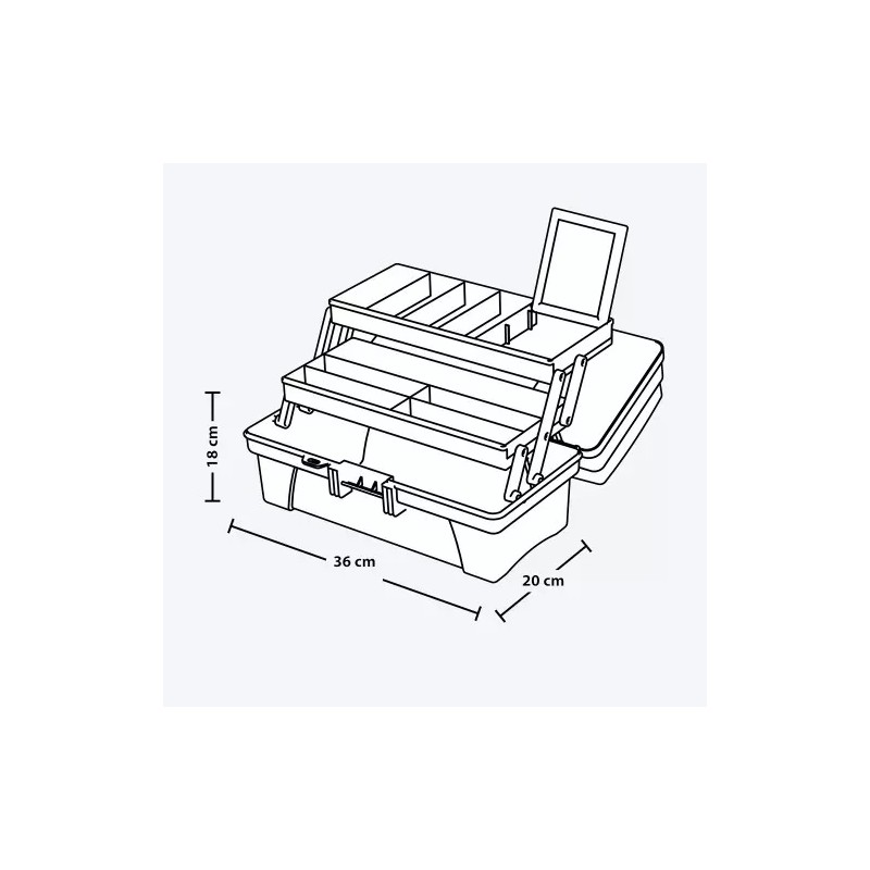 Q Hogar Caja Multiusos Para Almacenar Maquillaje Color Rosado/lila