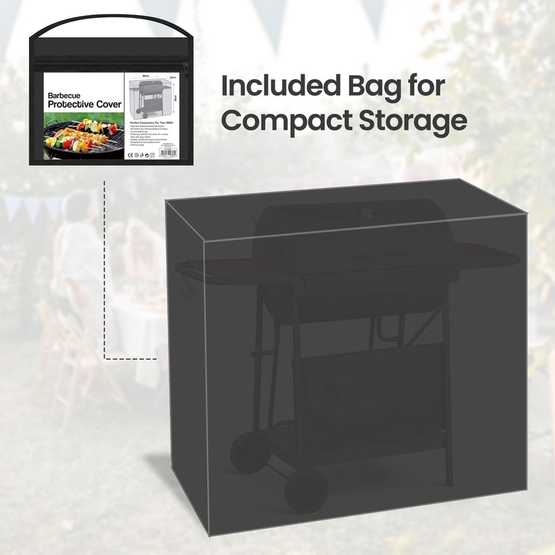 ALBERT AUSTIN BBQ Cover, Heavy Duty Barbecue Covers Waterproof, Windproof,