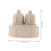 SHOWERORO 4Pcs Quick Screw Cap DIY Generator Bottle Kit for