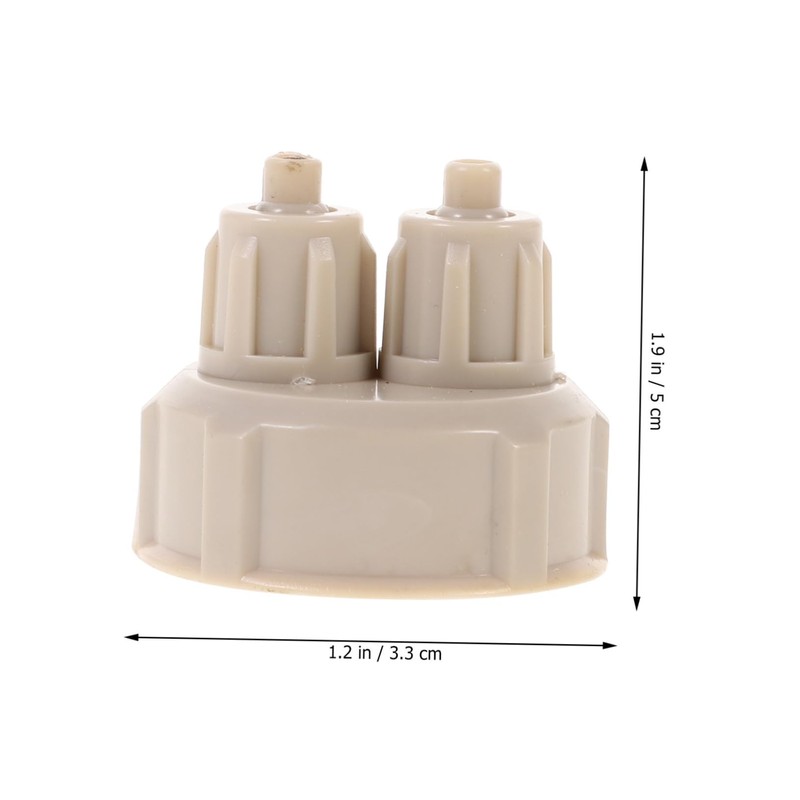 SHOWERORO 4Pcs Quick Screw Cap DIY Generator Bottle Kit for
